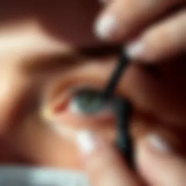 Professional eyebrow treatment