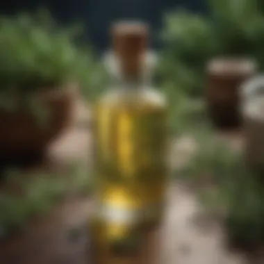 Thyme oil in skincare