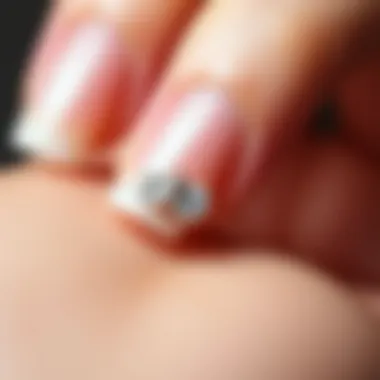 Keratin's Contribution to Nail Strength Visual representation of keratin in nails