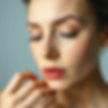 The Role of Keratin in Skin Health Depiction of keratin's role in skin health