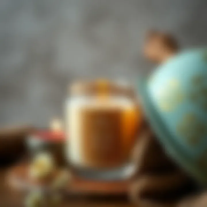 Unique candle designs showcasing personal creativity