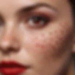 Small red dots on skin
