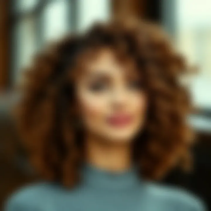 Aftercare products for styled hair