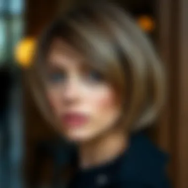 Asymmetrical Bob Cut for a Bold Look Asymmetrical bob cut for a bold look