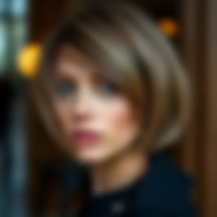 Asymmetrical Bob Cut for a Bold Look Asymmetrical bob cut for a bold look