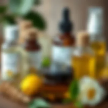 Natural Oils for Skin Hydration An assortment of natural oils beneficial for skin hydration