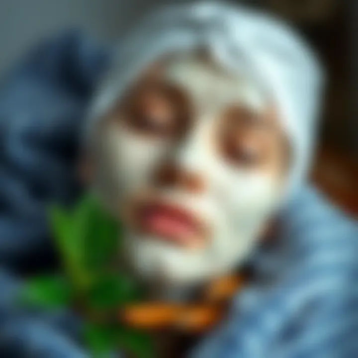 Soothing Natural Facial Mask A soothing facial mask made of natural ingredients