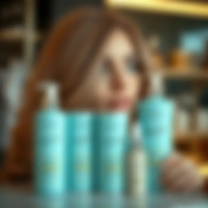 Essential Hair Care for Latte Hair Color Maintenance Hair care products specifically designed for maintaining latte hair color.