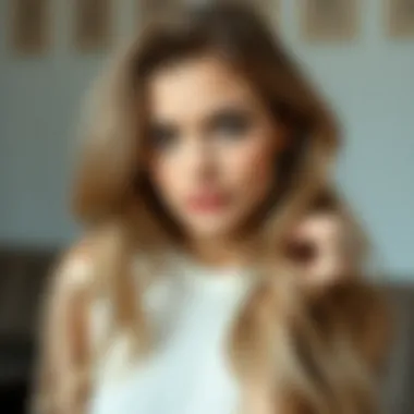 Exploring the Shades of Latte Hair Color A beautiful latte hair color showcasing various shades.