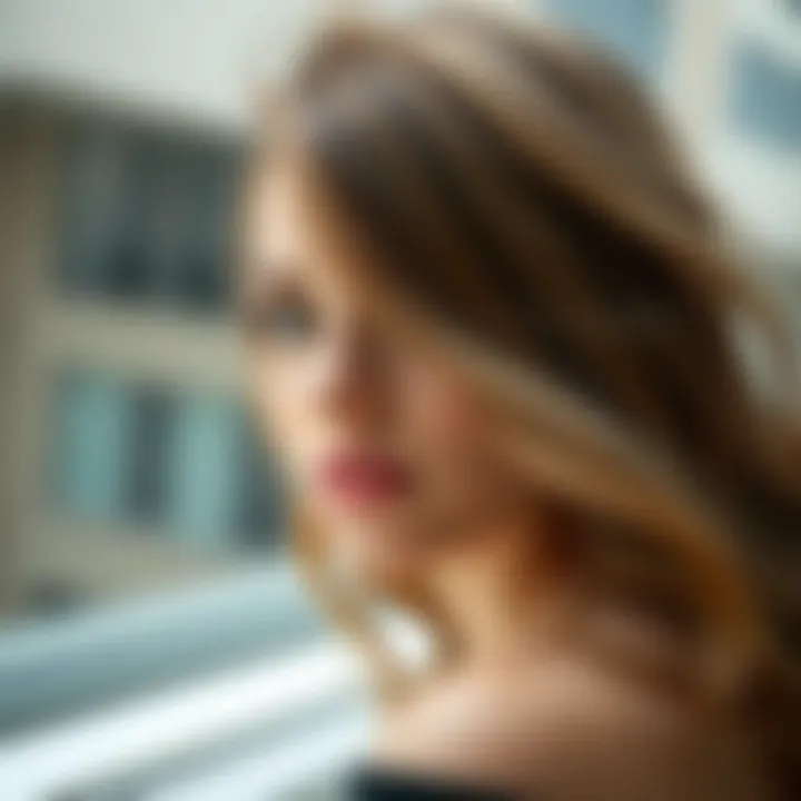 An artistic representation of the color palette of light milky brown hair.