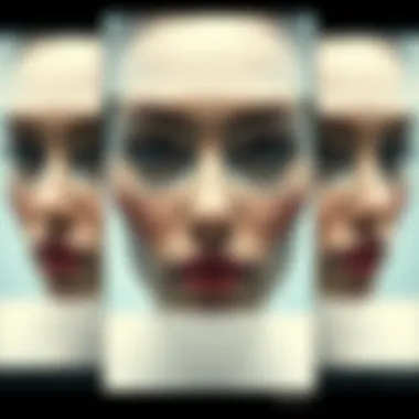 Tailoring Contouring for Unique Face Shapes Different face shapes with contouring suggestions