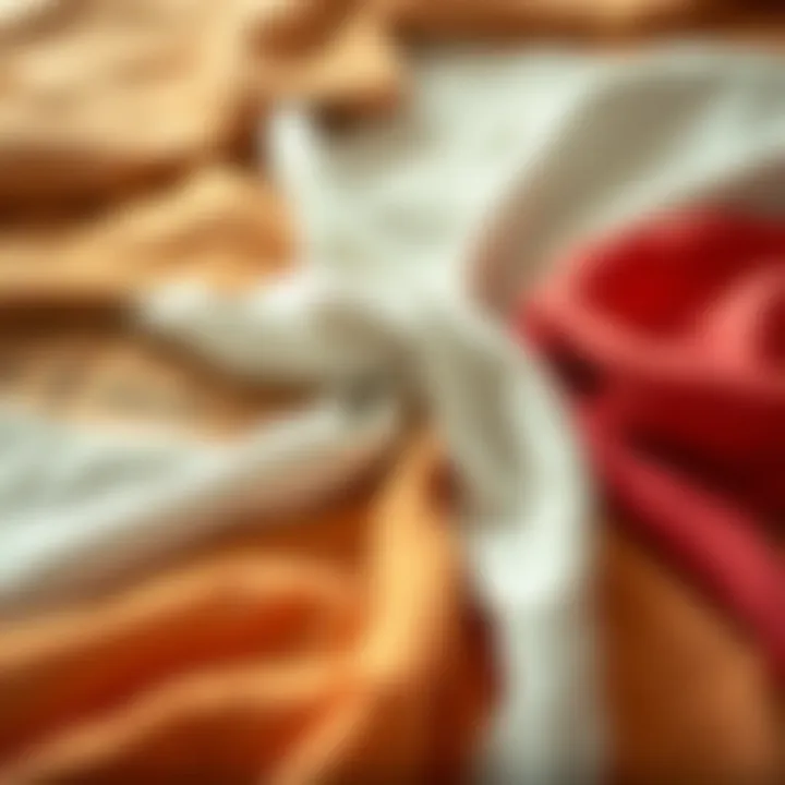 Understanding Fabric Types for Stain Removal Various fabric types laid out for stain removal techniques