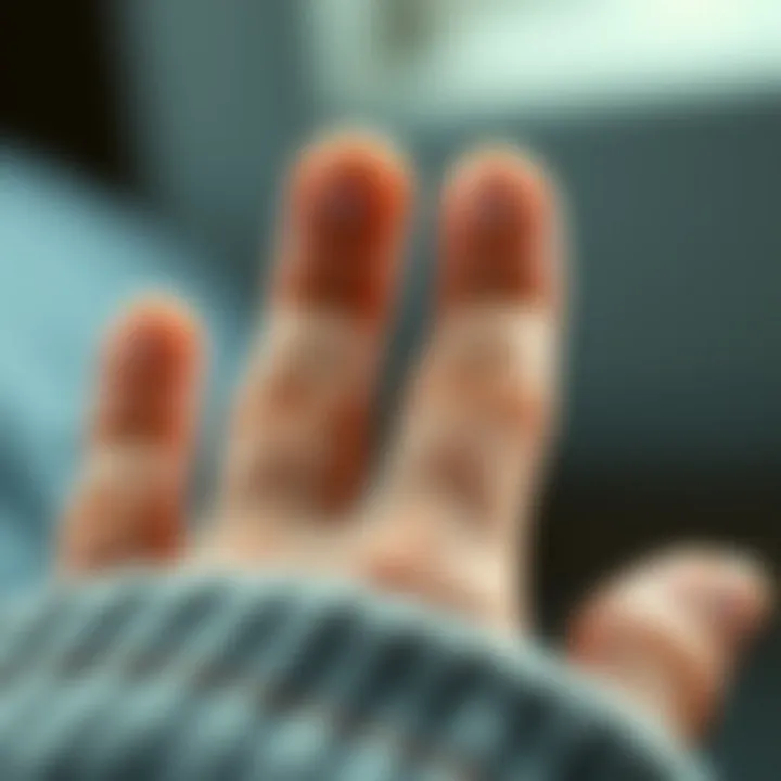 Nail growth timeline visual