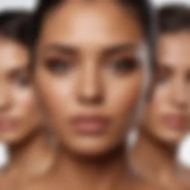 Application of Nars Laguna Bronzer on Various Skin Tones Diverse skin tones applying bronzer