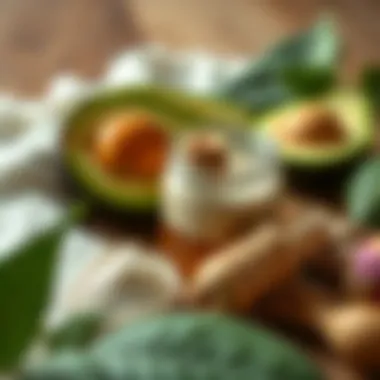 Natural Ingredients for Face Masks Natural ingredients like honey, avocado, and clay for homemade face masks