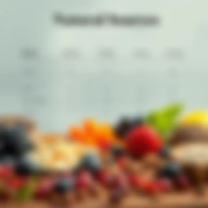 Natural Sources of Biotin Chart of natural sources rich in Biotin