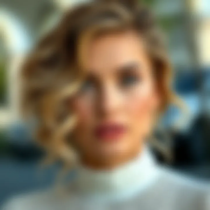 Adaptation of Water Wave Hairstyle for Different Face Shapes Adaptation of water wave hairstyle for different face shapes