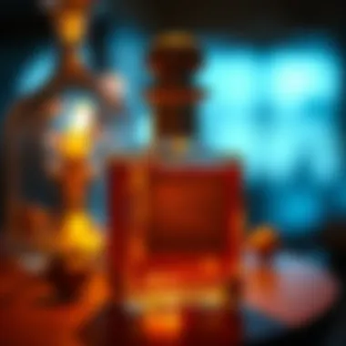 Artistry in Fragrance: The Craft of Perfume Design A close-up of a perfume bottle with light reflecting on it