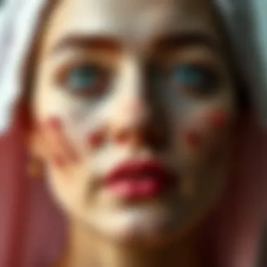 Transformative Effects of Peptides on Skin Before and after skin treatment with peptides