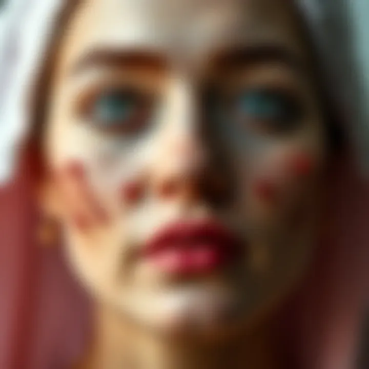 Transformative Effects of Peptides on Skin Before and after skin treatment with peptides