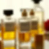 A visual representation of perfume longevity scales