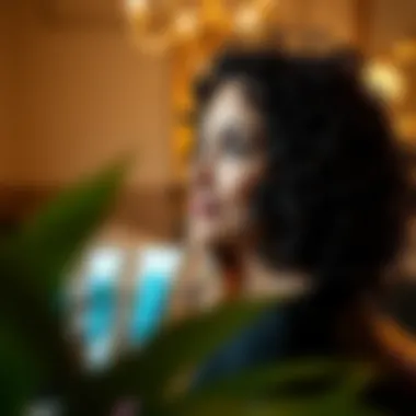 A serene environment for deep conditioning treatment