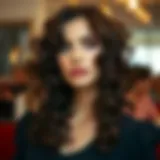 Luxurious curls showcasing the beauty of permed hair