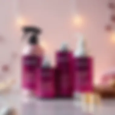 Nourishing hair products suitable for perm care