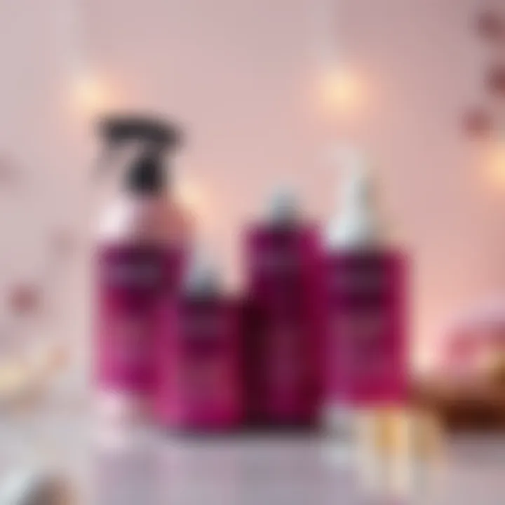 Nourishing hair products suitable for perm care