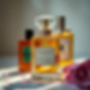 Essence of popular fragrances showcased