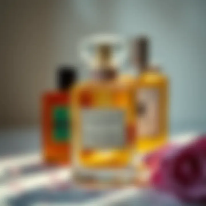 Essence of popular fragrances showcased