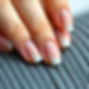 Well-maintained gel nails reflecting beauty and care