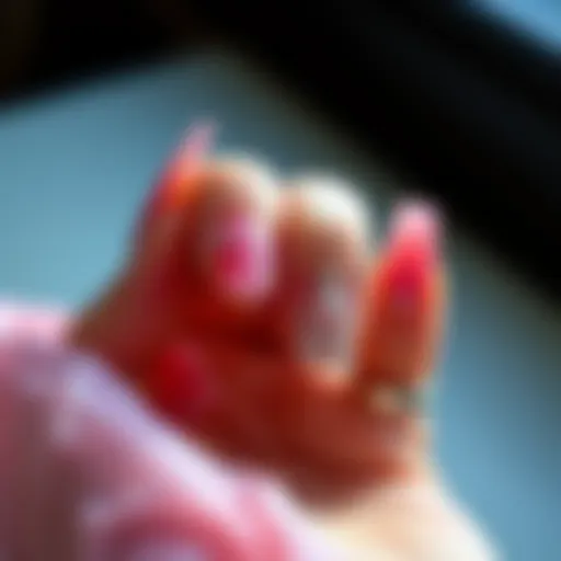 A selection of trendy nail designs for 2024