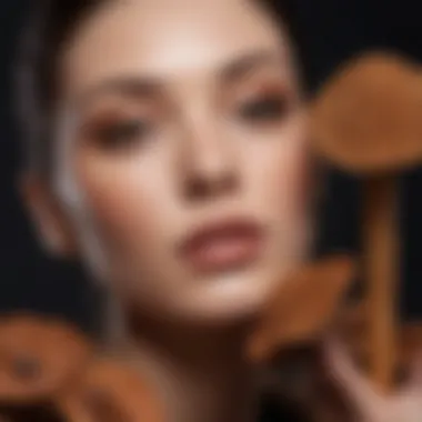 Versatile Uses of Reishi Mushroom Powder A collection of reishi mushroom powder and its uses