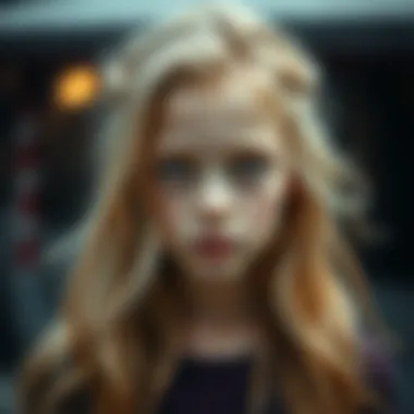 Cultural Symbols of Beauty Ideals Cultural symbols representing beauty ideals linked to golden hair and blue eyes.