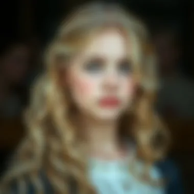 Historical Artistic Representations Historical representations of golden-haired, blue-eyed figures in art.