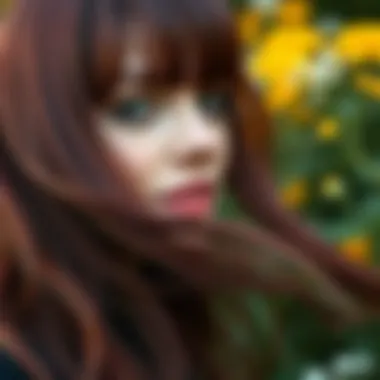 Seasonal Hair Color Palette Inspired by Nature A seasonal palette of hair colors reflecting nature