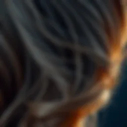 Luxurious hair strands