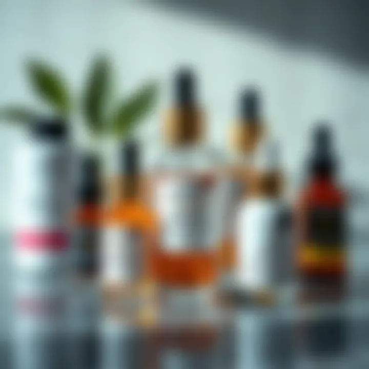 Tailored Serums for Skin Types A selection of serums arranged by skin type for effective skincare