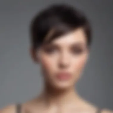 Chic Asymmetrical Cut Chic asymmetrical cut offering a bold appearance