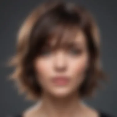 Stylish Shag Haircut Stylish shag haircut with layered dimensions