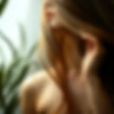 Results of Hair Care Luxury silky hair after using homemade mask