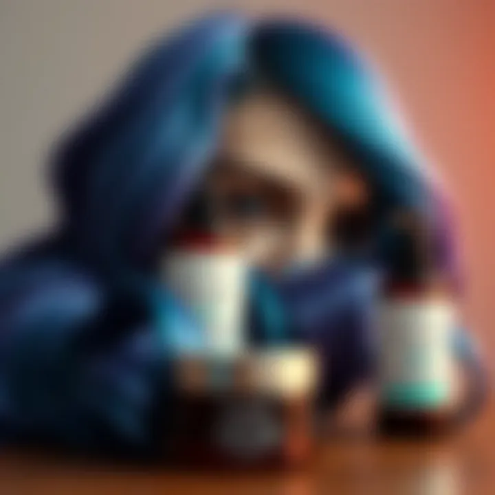 Hair care products for maintaining vibrant six-colored hair