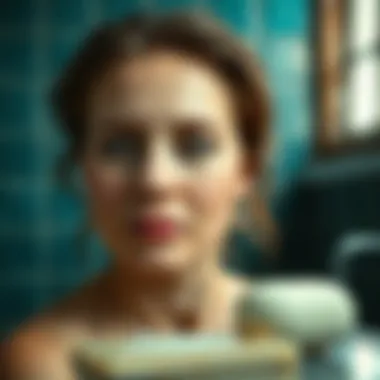 Skin Type and Soap Compatibility Illustration of skin types with suitable soap recommendations