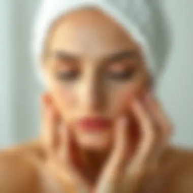 A visual guide to different skin types and recommended tightening creams for each.