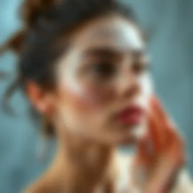 Skin Types for Oil-Based Cleansers Illustration showcasing different skin types suitable for oil-based cleansers