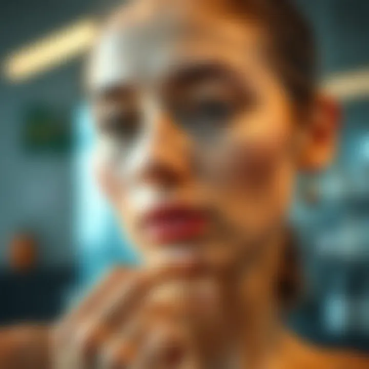 Tailoring Vitamin C Usage to Skin Types Visual representation of skin types and vitamin C application