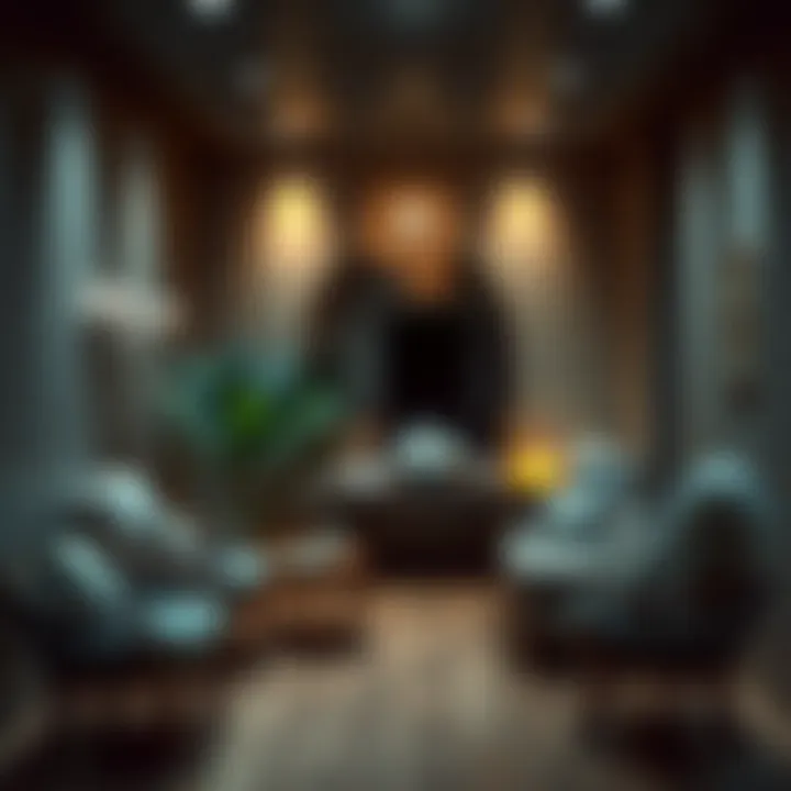 A serene spa environment for nail care