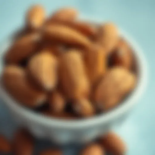 Nutritional benefits of sweet almonds