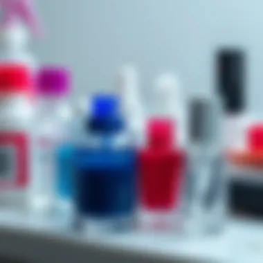 Exploring Nail Polish Remover Options Variety of nail polish remover products